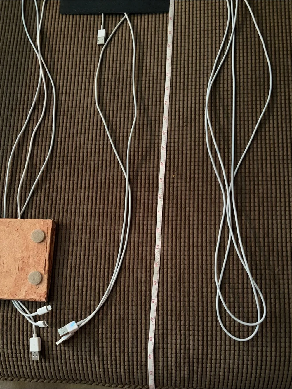 Misc. iPhone, iPad, Kindle chargers.